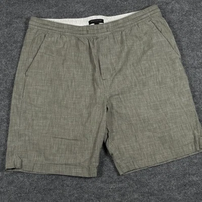 Pantalones Cortos Banana Republic Deck Para Hombre Grandes Verde Oliva Preppy Ligeros Verano Foto 1 de 4