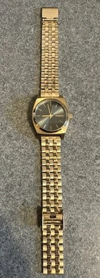 Nixon, The Medium Time Teller, Gold Toned Watch “Happy Medium” - Image 1 of 4