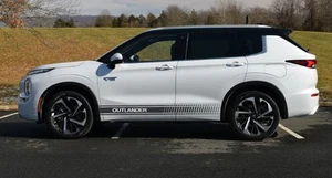 Mitsubishi Outlander Side Stripe Graphics Sport Decals Both Sides Any Year - Foto 1 di 9