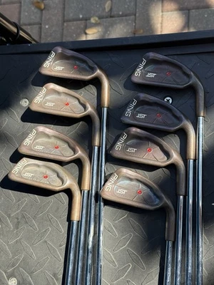 Clean! Ping ISI Red Dot 🔴 Becu Iron Set 3-PW Golf Club Matching Serial # A Flex - Image 1 of 4