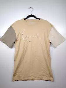 Karl Kani T-Shirt Herren Oberteil Sportshirt Gr S Baumwolle Beige #e0c5a7 / A+ - Bild 1 von 10