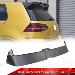Fit For Volkswagen Golf 7 MK7 VIl GTI R Model ONLY Rear Roof Spoiler Unpainted - Picture 1 of 6
