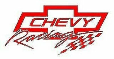 ORACEL RED Chevy racing vinyl decal sticker car auto window bowtie