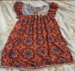 Jak & Peppar Girl's Boho Tunic Top size 14 - Picture 1 of 5
