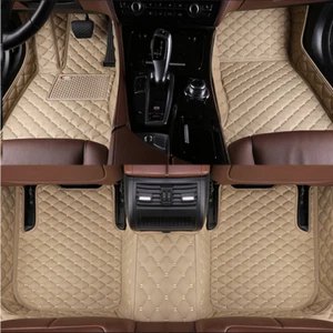 Custom Car Floor Mats for Jaguar XF XF Sportbrake XJ XJ L 5Seat Interior Carpets - Picture 1 of 19