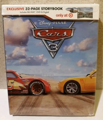 Disney - Pixar Cars 3 (Blu-Ray + DVD + Digital & 32 Page Storybook)  - Image 1 of 4