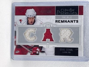 2008-09 O-Pee-Chee Premier Premier Eric Staal Triple Remnants #32/100 - Picture 1 of 1