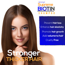 Ammuri Biotin DHT Blocker Shampoo für das Haarwachstum - reduziert Haarausfall und
