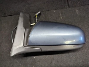 05-09 MK2 VAUXHALL ZAFIRA B NS PASSENGER SIDE WING MIRROR METRO BLUE 168 4XU GBI - Picture 1 of 8