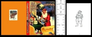 1:3 SCALE MINIATURE BOOK THE NIGHT BEFORE CHRISTMAS 1911 18 INCH DOLL SCALE - Picture 1 of 2