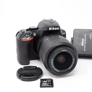 Nikon D3500 24.2MP DSLR-Kamera + 18-55mm Objektiv Kit - Top Zustand - Bild 1 von 10