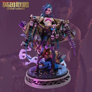 Offizielle League of Legends Arcane Season2 Jinx 1/7 Scale Figur Statue Modell Spielzeug - Bild 1 von 19
