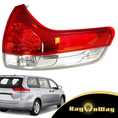 Lámpara de freno de luz trasera exterior lado derecho pasajero Toyota Sienna 2011-2013 14 Foto 1 de 4