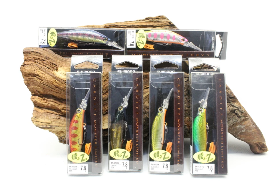 Shimano Cardiff Flügel AR-C 70F 70mm 7,8g 6 Farben DR Minnow Barsch 7cm Wobbler - Bild 1 von 1