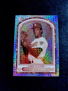 2020 Bowman Chrome Farm To Fame Pedro Martinez Mojo Refractor