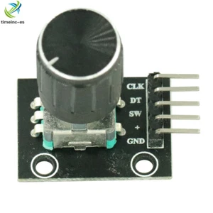 1PCS KY-040 Rotary Encoder Module Brick Sensor Development Board For Arduino - Imagen 1 de 5