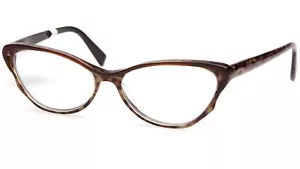 New SERAPHIN CROCUS Brown Leopard Eyeglasses 54-15-140mm B36mm Japan - Picture 1 of 10