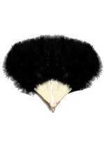 Ventaglio in marabou NERO