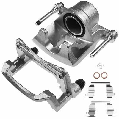 Pinza de freno delantera izquierda con soporte para Chevrolet Prizm Toyota Corolla 1998-2002 Foto 1 de 4