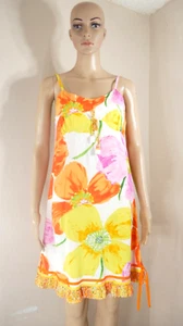 Jams World Lil People Y385 Ponz Big Bright Floral Sun Dress Girls Large *** - Picture 1 of 9