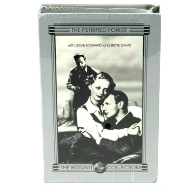 The Petrified Forest VHS Bogart Collection 1936 Bette Davis Howard Foran Tobin  Foto 1 de 4