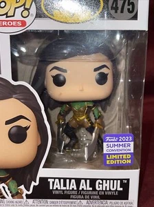 Funko Pop DC Comics Talia Al Ghul 475 SDCC Summer Convention 2023 W/Protector - Picture 1 of 9