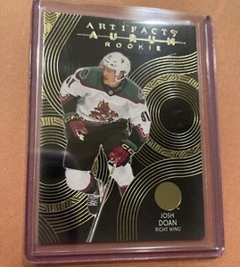 2024-25 Artifacts Aurum Bounty Josh Doan Rookie Unscratched Coyotes/Utah Hockey - Picture 1 of 2