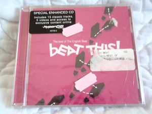 THE BEST OF THE ENGLISH BEAT THIS! CD NEW HYPERCD ENHANCED 15 TRACKS 5 VIDEOS - Foto 1 di 5