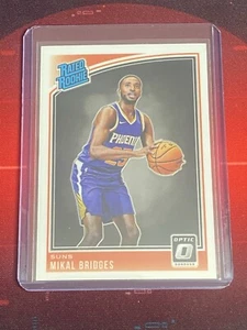 MIKAL BRIDGES 2018-19 DONRUSS OPTIC RATED ROOKIE #200 RC PHOENIX SUNS MINT - Picture 1 of 2
