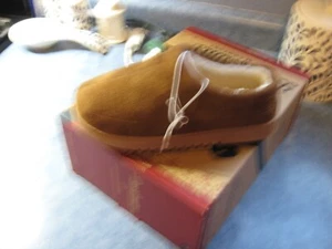 Dearfoams Women's Indoor Outdoor Memory Foam Clog Slippers Brown Small 5-6 NEW - Picture 1 of 4