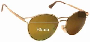 SFx Ersatz Sonnenbrillengläser passend für Prada SPR62S -53mm breit - Bild 1 von 26
