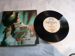 VINYL 7" MATT BIANCO GOOD TIMES PROMO STICKER VG+ - Picture 1 of 2