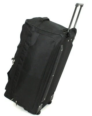 30" Large Travel Luggage Wheeled Trolley Holdall Suitcase Duffel Sports Bag 96L - Image 1 of 4