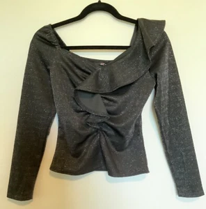 Shimmer Michel Top Size Small Long Sleeve blouse - Picture 1 of 3