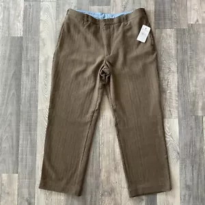NWT VTG Woolrich Big Horn Wool Blend Pants Men’s Size 40x30 Olive Lined # 1550 - Picture 1 of 12