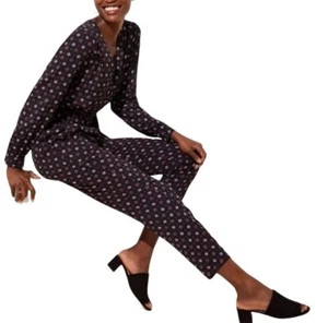 Mono LOFT envolvente estampado geométrico manga puños joyas para mujer talla 2” - Imagen 1 de 17