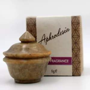 Aphrodesia Duft Creme 100% Natürlich Parfum Stein Tiegel Duftwachs Indien 6g - Bild 1 von 4
