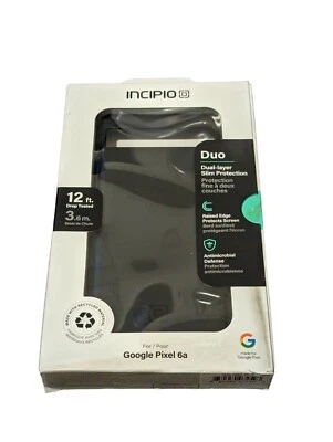 Incipio Duo Series Dual Layer Case for Google Pixel 6a - Black - Image 1 of 3