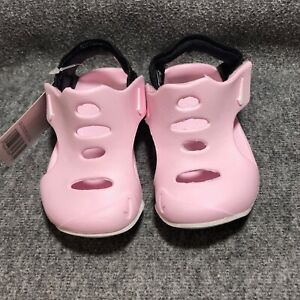 Nike Sunray Protect 3 (TD) Sandals Pink Foam Black White Size 5c