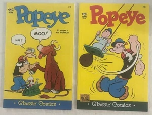 Classic Popeye Classic Comics #3& #15 ~ MINT BOOKS ~ NO ISSUES - Picture 1 of 1