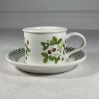 Portmeirion "Summer Strawberries" Tea Cup and Saucer
