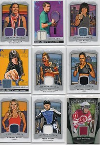 Goodwin Champions - Autograph & Costume Relic Card Selection EX Upper Deck