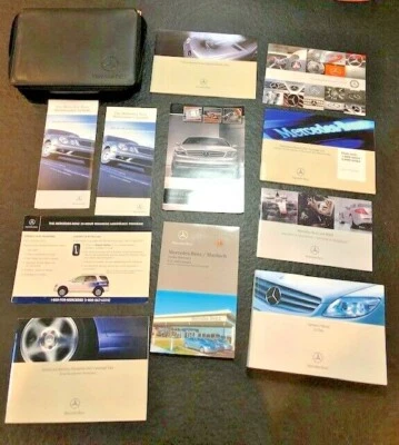 OEM ORIGINAL 2007 MERCEDES BENZ CL550 CL600 OWNERS MANUAL SET KIT - Image 1 of 4