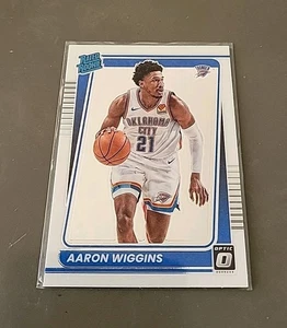 AARON WIGGINS NBA RATED ROOKIE CARD OPTIC HOLO 2021-22 RC # 191 OKC THUNDER - Bild 1 von 6