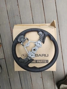2019-2021 Subaru Crosstrek Premium Steering Wheel 34312Fl084vh *Orange Stitching - Picture 1 of 1