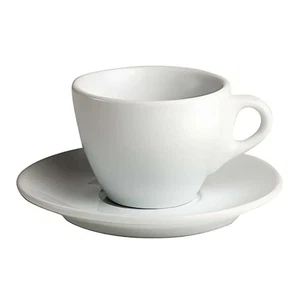 Set 6 Tazze Cappuccino Costarica 180 cc con Piattino in Porcellana - Tabletop - Foto 1 di 1