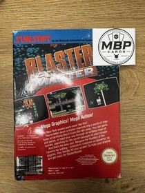 BLASTER MASTER PAL NINTENDO NES BOXED & COMPLETE W/ INSTRUCTIONS  MANUAL