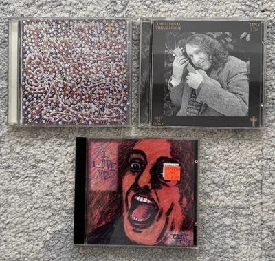 Tiny Tim Lot Of 3 CDs Current 93 Presents Foto 1 de 2