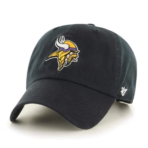 Mütze Minnesota Vikings '47 Clean Up schwarz Logo verstellbar - Bild 1 von 2