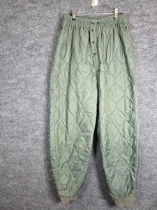 Vintage USAF CWU-9/P Liner Pants Mens Large Sage Green Quilted Flight Insulated - Picture 1 of 7